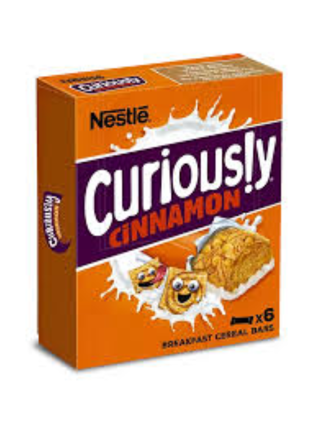 NESTLE CURIOUSLY CINNAMON CEREAL BARS 150G